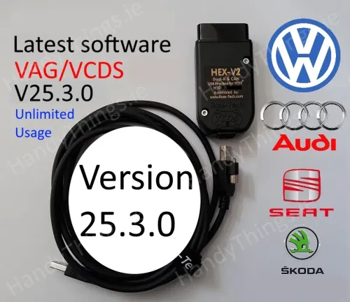 VCDS HEX V2 (For cars UP TO 2017)